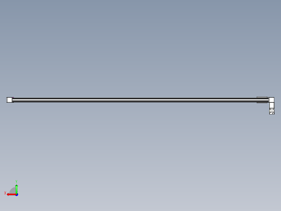 威洛博LB.GB同步带传动--欧规系列GB8-L192-S4350-BL-P75-K后视图