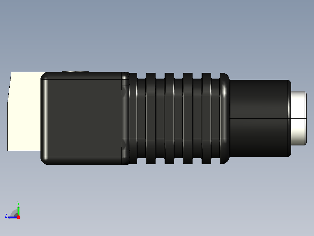 电容器 二极管 电阻器-STEP Barrel-Jack Socket Terminal右视图