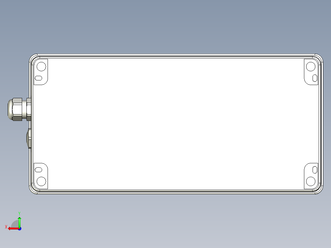 出口标志灯具CEAG出口V-CG-S后视图