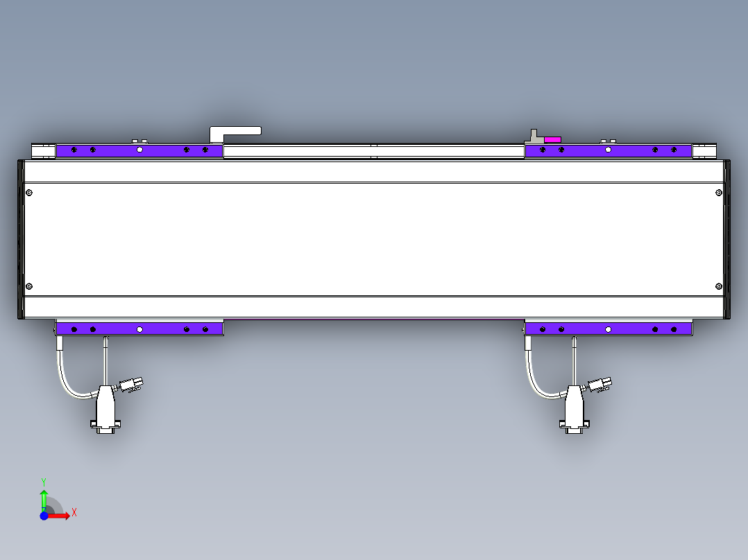 威洛博VL系列3d模型模组2VL17E2Y-S300前视图