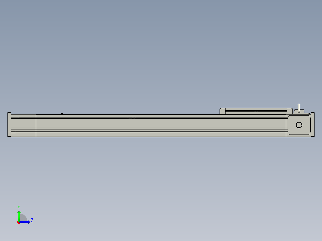 欧规系列-LB8-L150-S650-BL-ZP75-C3左视图
