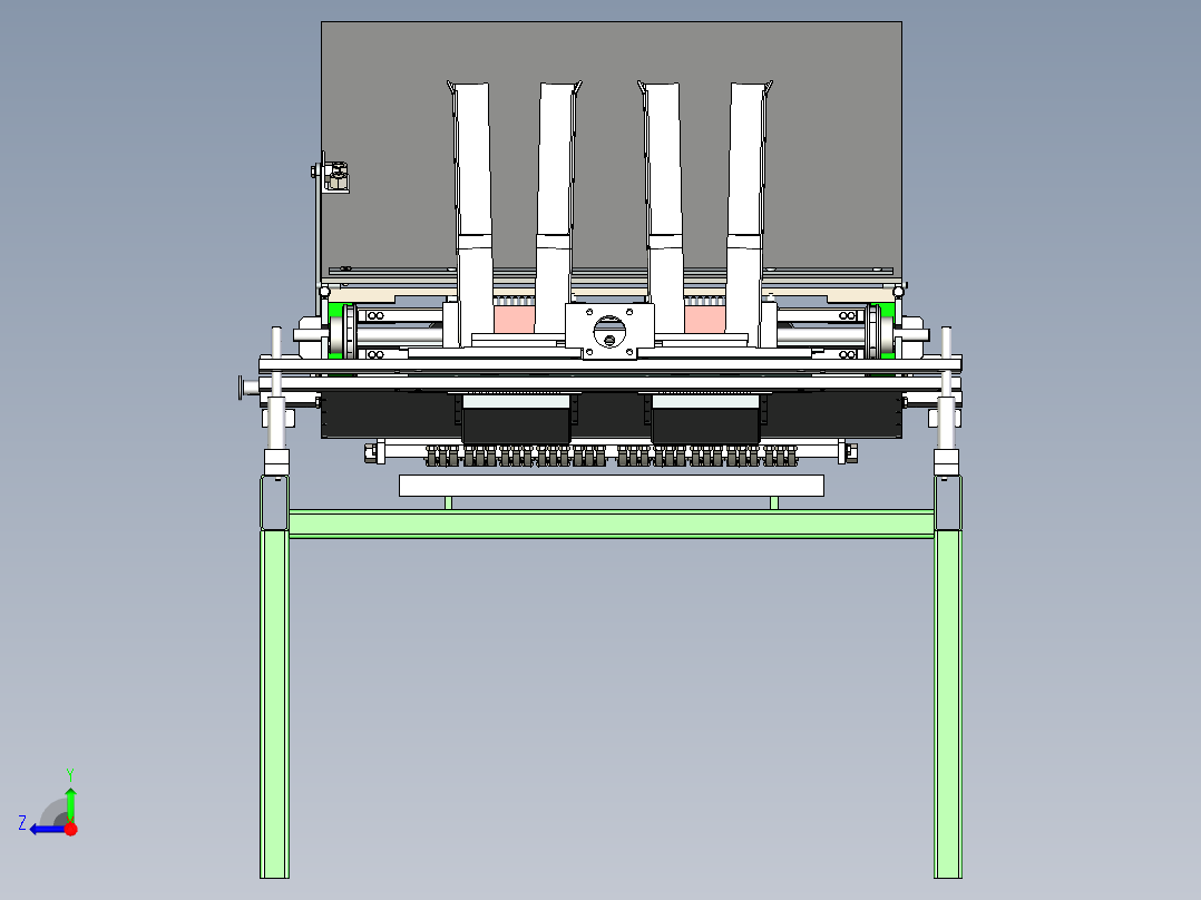 晶圆切割铺展机x_t右视图