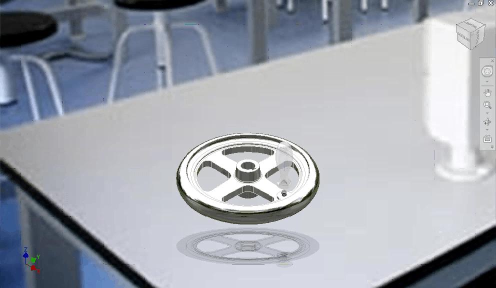 手轮3D模型