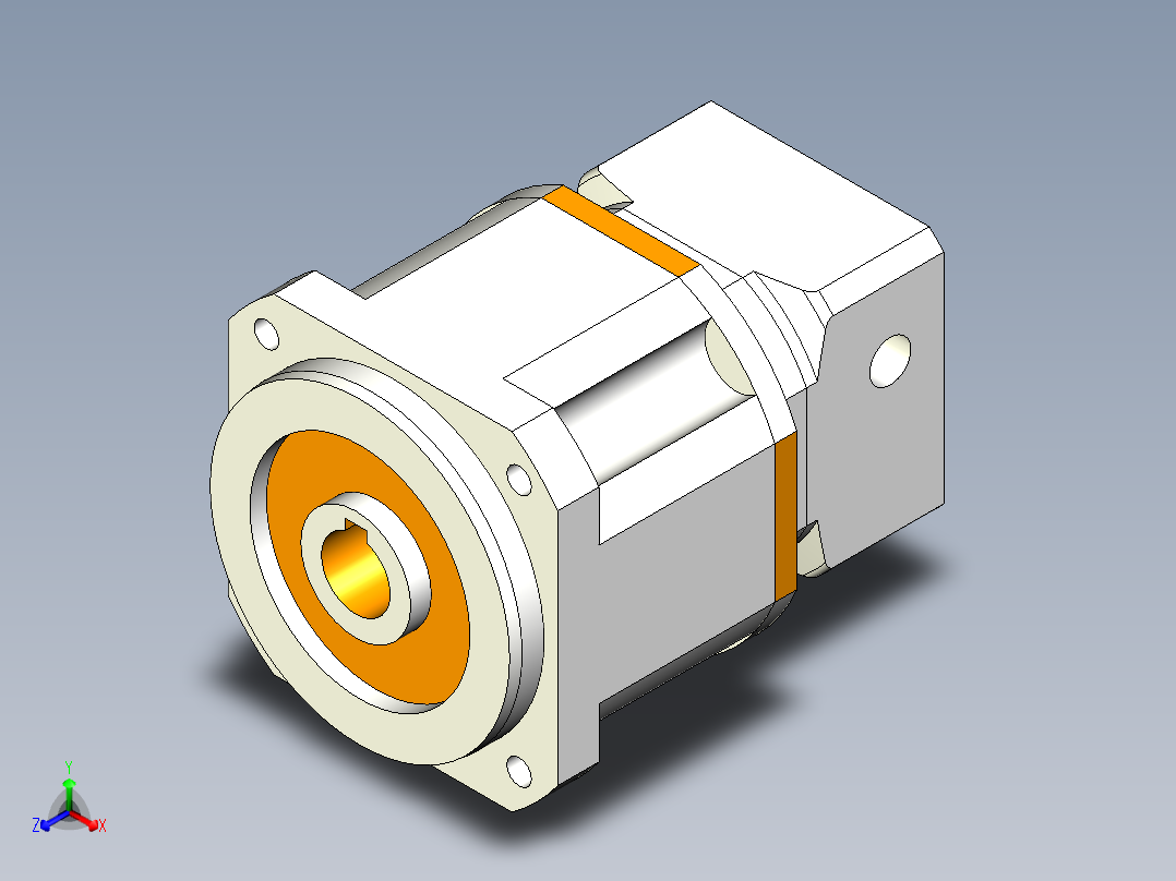 直齿孔PLX120-L2 14-73-98.43-M6.stp正等轴测图