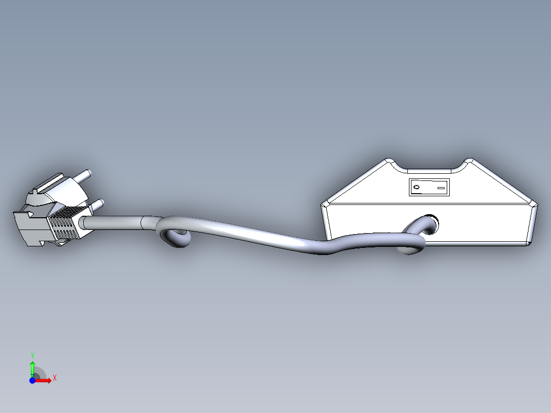 双排插座 SW STP IGS前视图