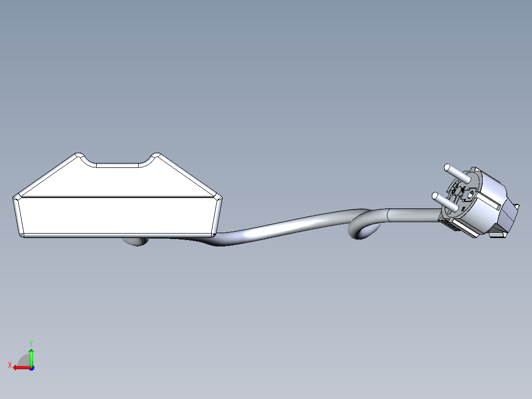 双排插座 SW STP IGS后视图