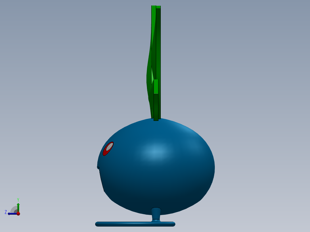 古怪的口袋妖怪右视图