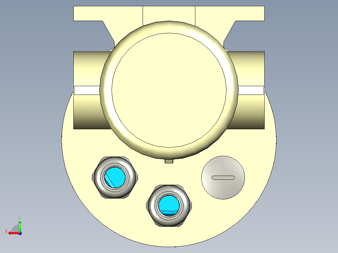 Flowfit CPA250流量组件设计用于水和废水处理中的管道安装后视图