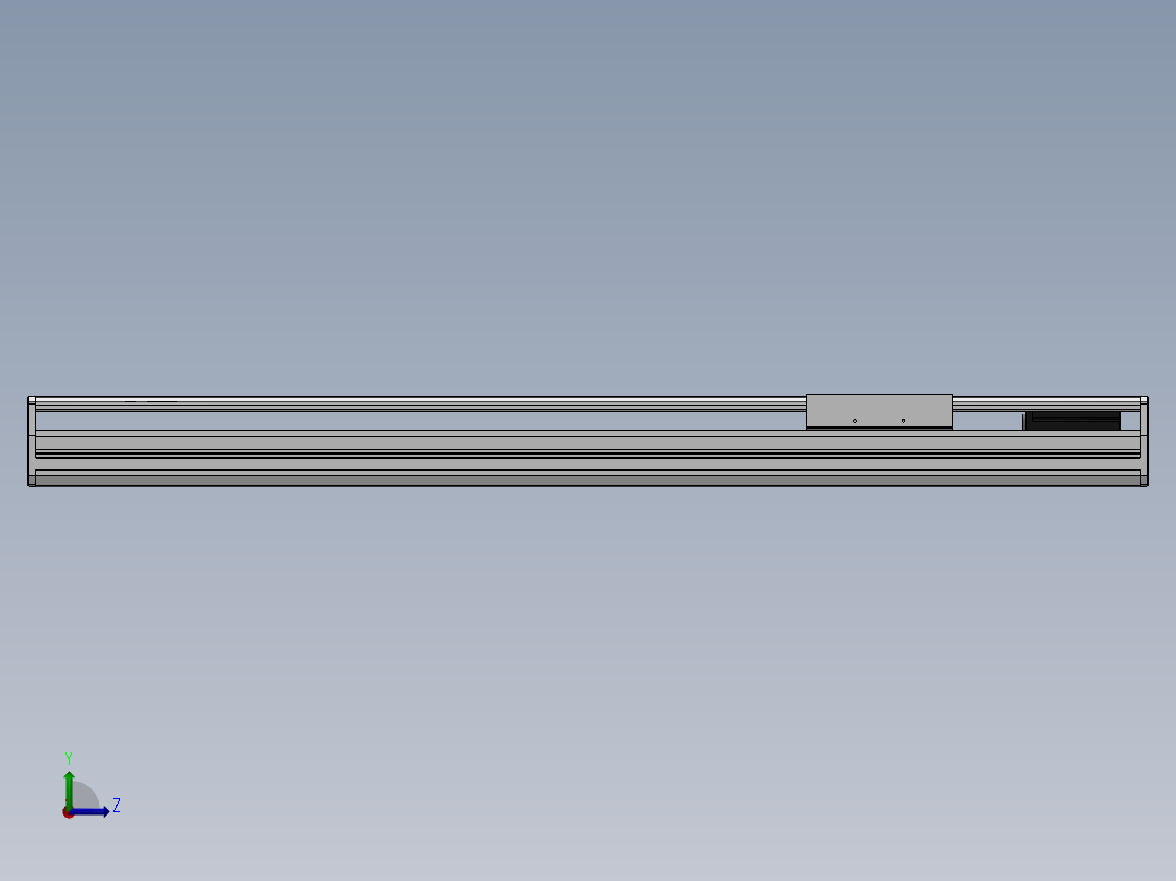 精密模组MY170-T10-750L-M-P75B-C4-C左视图