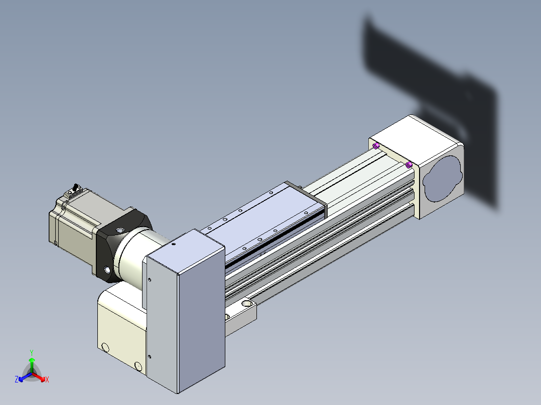 同步带滑台-欧规B8-L88-S150-L-ZP75-D3-N10