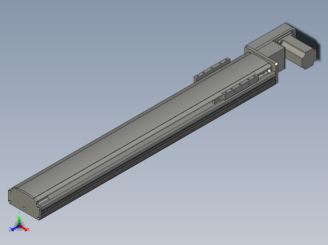 CCTL模组同步带-TL135B-BR-700正等轴测图
