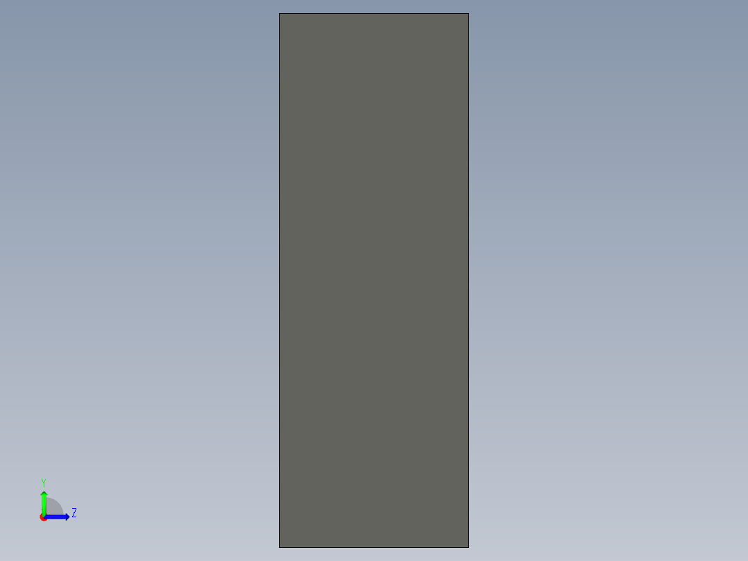 基恩士CA-DSB2_kc图纸模型左视图