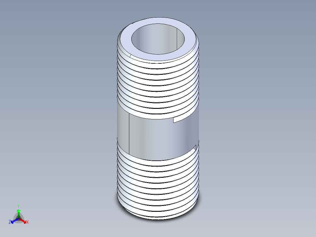 聚氯乙烯配件33-Sch80_Nipple_MPTxMPT_861-079_0.5in x 2in