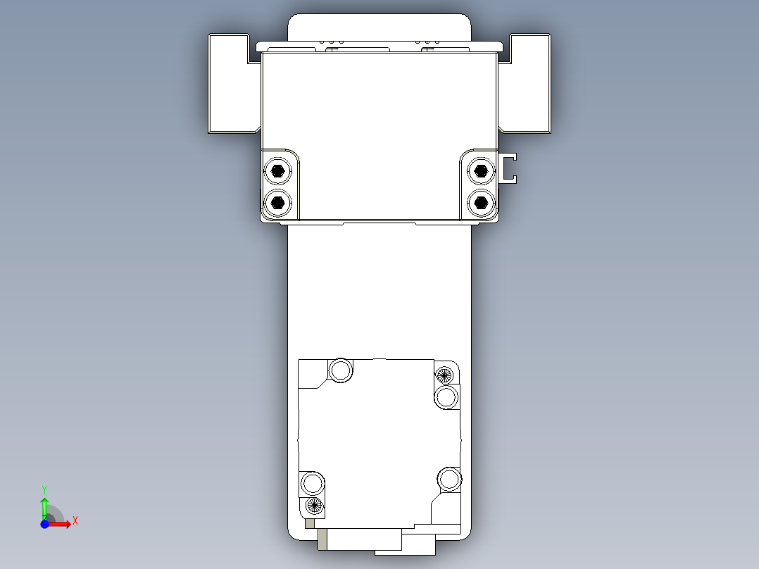 钢基模组-TPA-KNR-6005C-200A1-MP-H1S0前视图