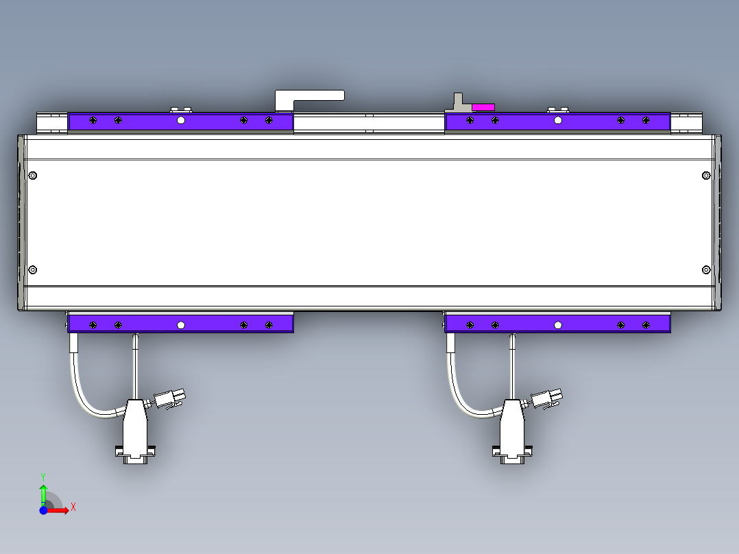 威洛博VL系列3d模型模组2VL14S2Y-S100前视图
