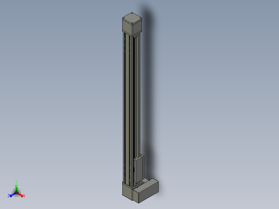 欧规系列-GB8-L96-S950-BRU-P40-MS3正等轴测图