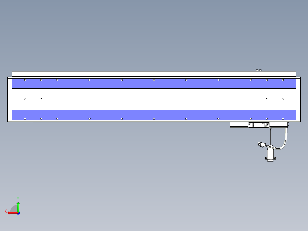 威洛博VL系列3d模型模组VL14S2Y-S650后视图
