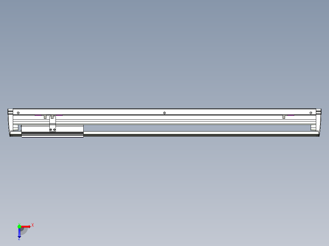 威洛博VL系列3d模型模组VL14S2Y-S650俯视图