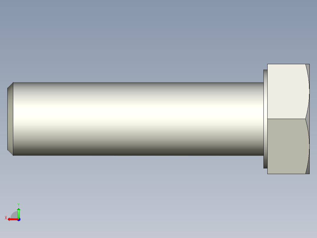 螺钉-DIN_931-M20x2.5x70_30.stp后视图