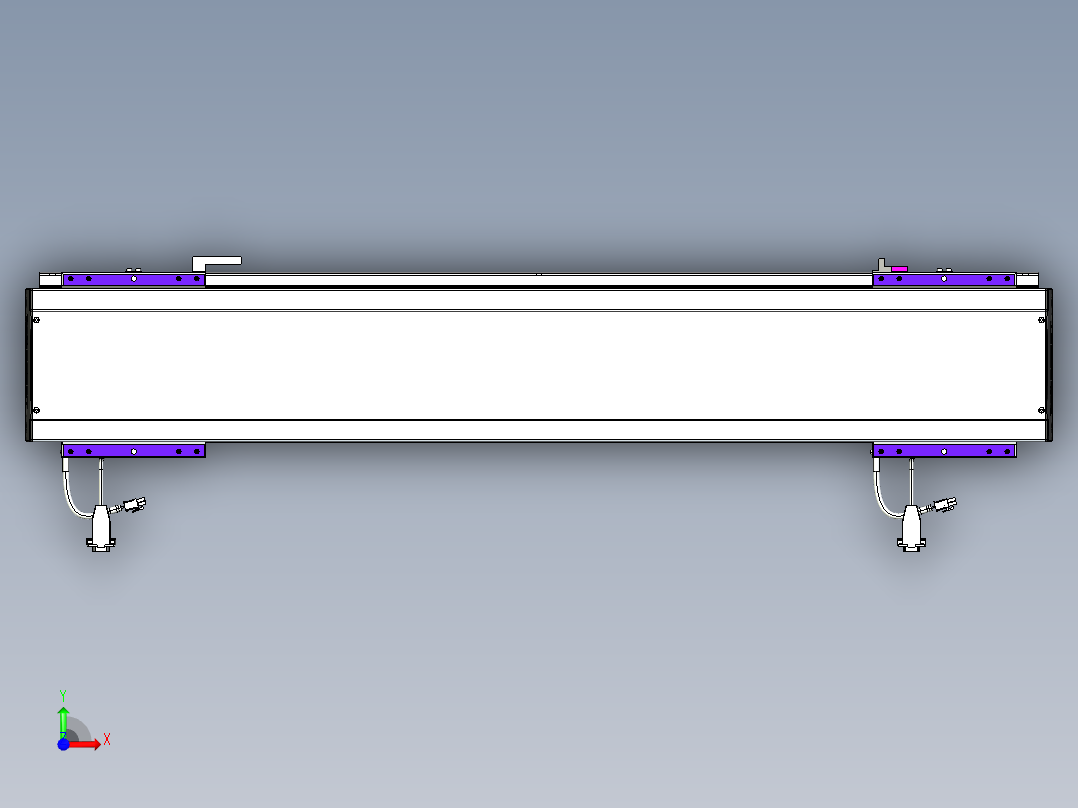 威洛博VL系列直线电机模组-2VL17E2-S700前视图