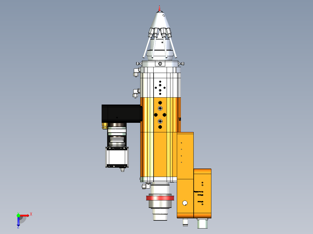 激光焊接头设计三维==992618==80俯视图