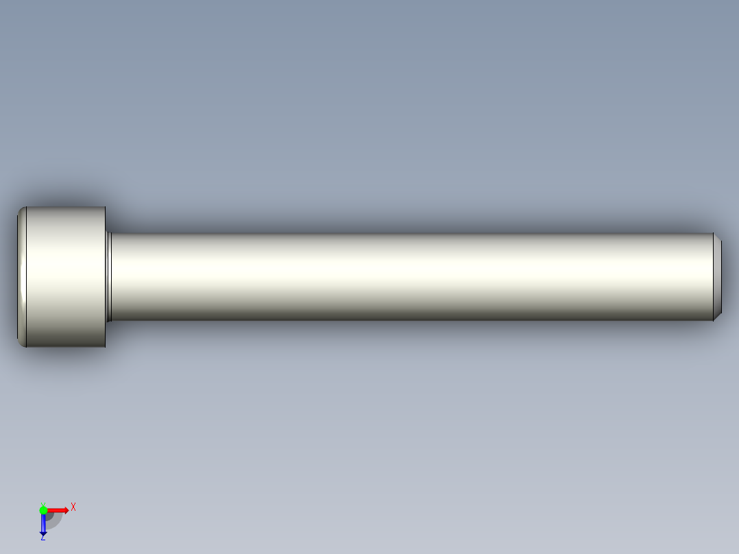 螺钉-DIN_912-M10x70.stp俯视图