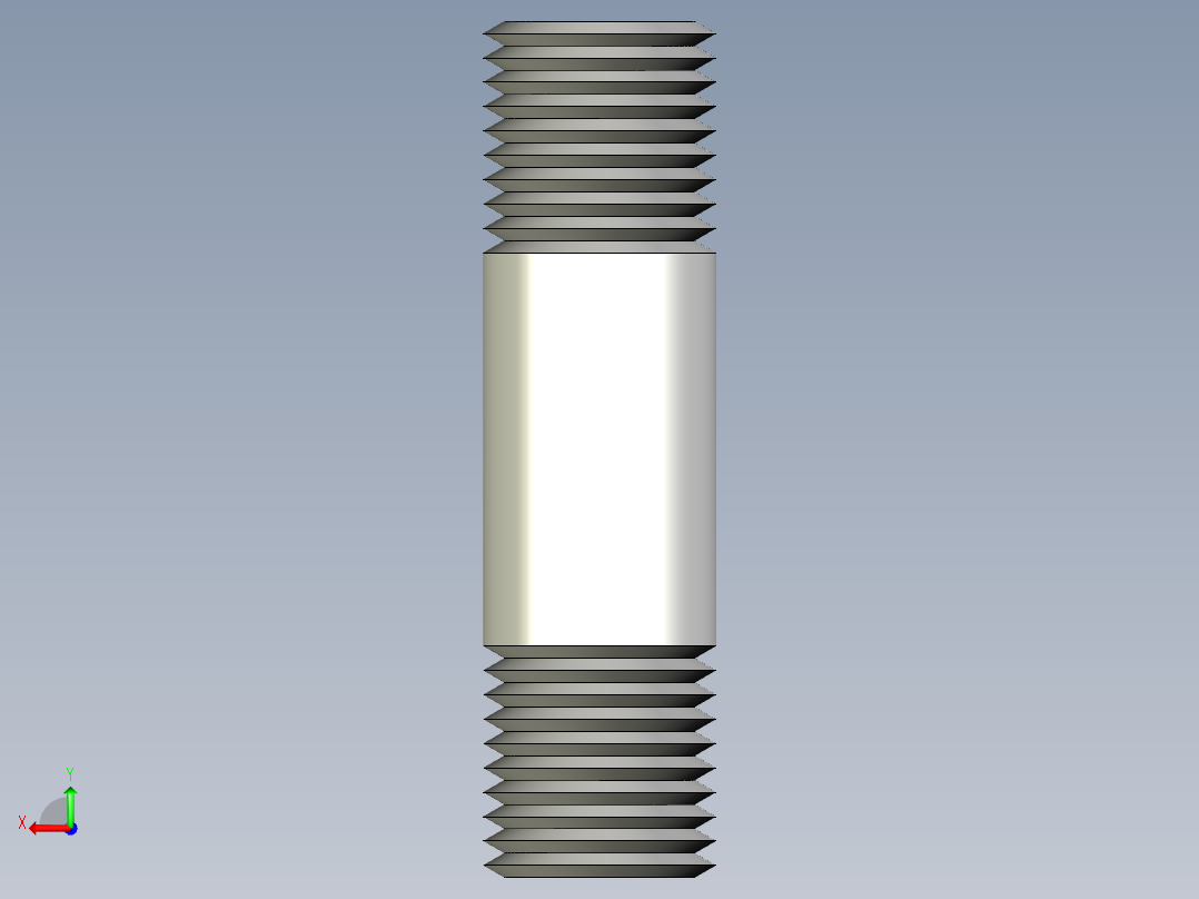 管道手动球阀-水管开关阀-手动阀门User Library-md52c150dn32-1_UNC.3-8(16)_30后视图