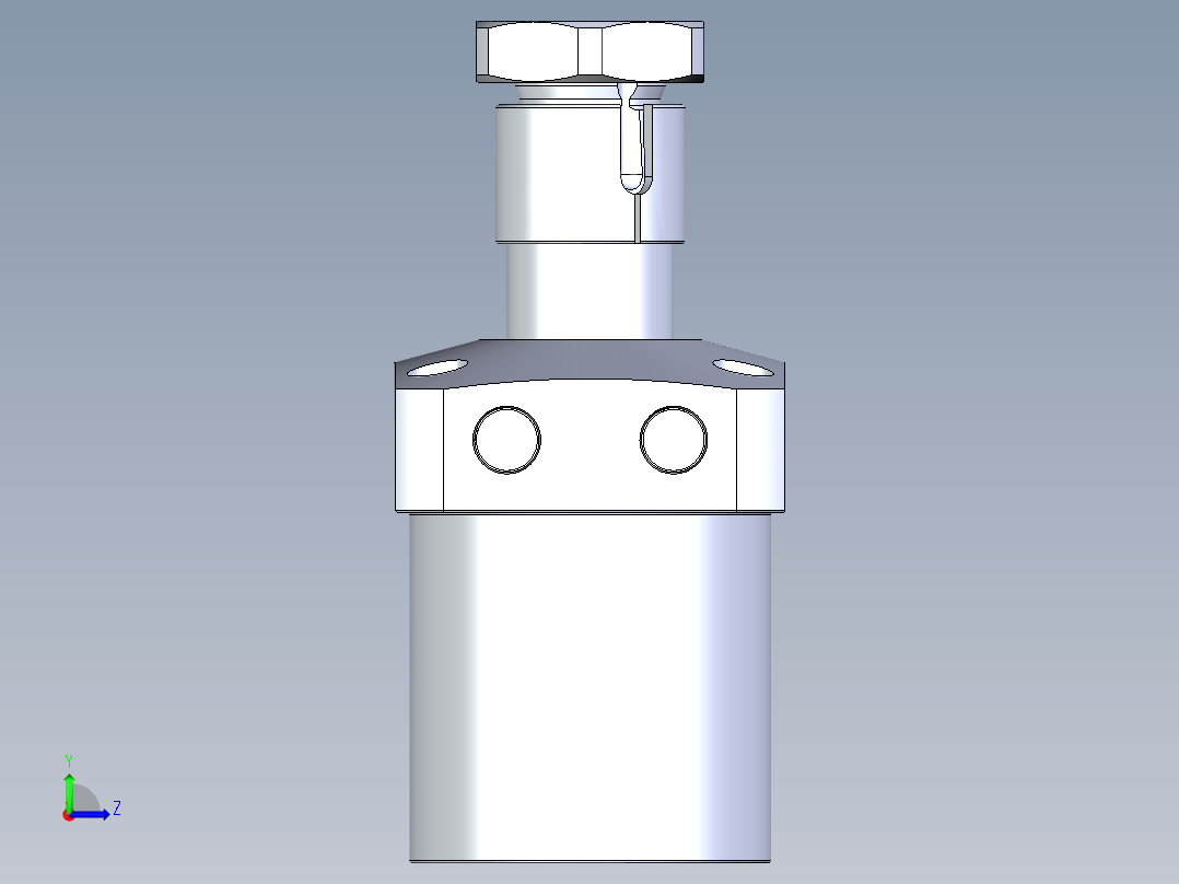 KOSMEKLHA0650-SR-Y30多系列多零件图纸模型左视图