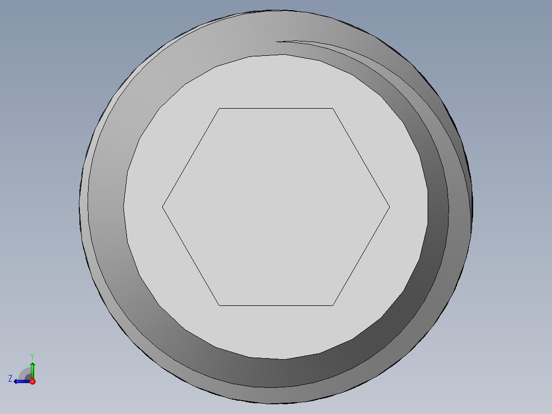 DIN 913-ISO 4026 固定螺钉-M20 L=20.SLDPRT右视图