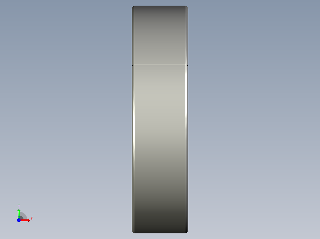 深沟球轴承6315前视图