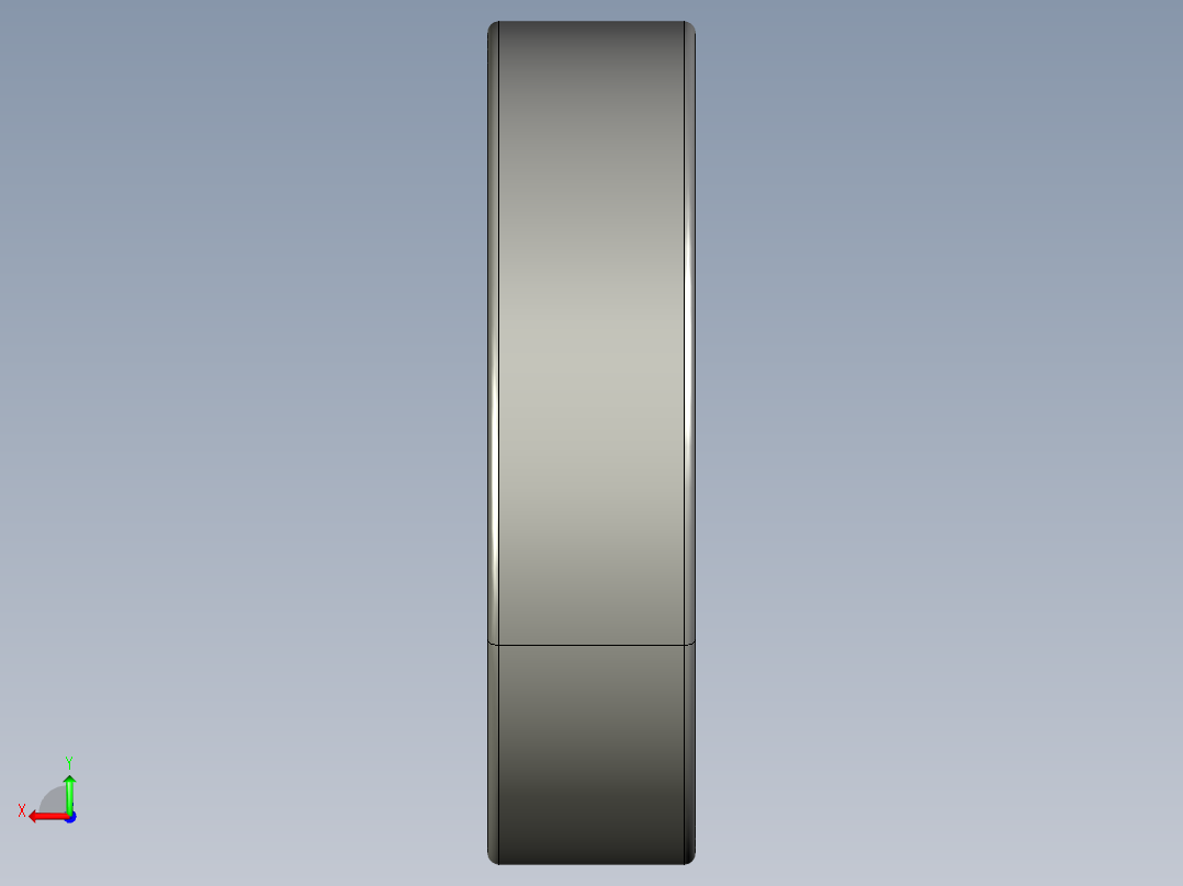 深沟球轴承6315后视图