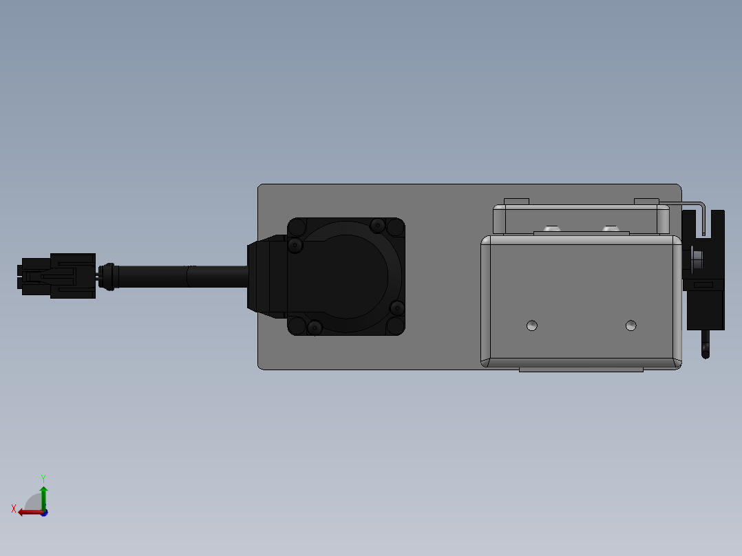 精密模组MY60-T10-100L-BL-P10B-C4-C后视图