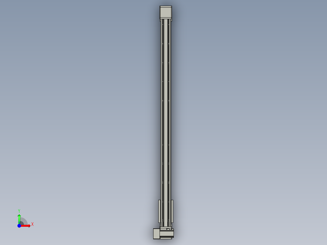 欧规系列-GB8-L96-S1400-BLD-P40-MS3前视图