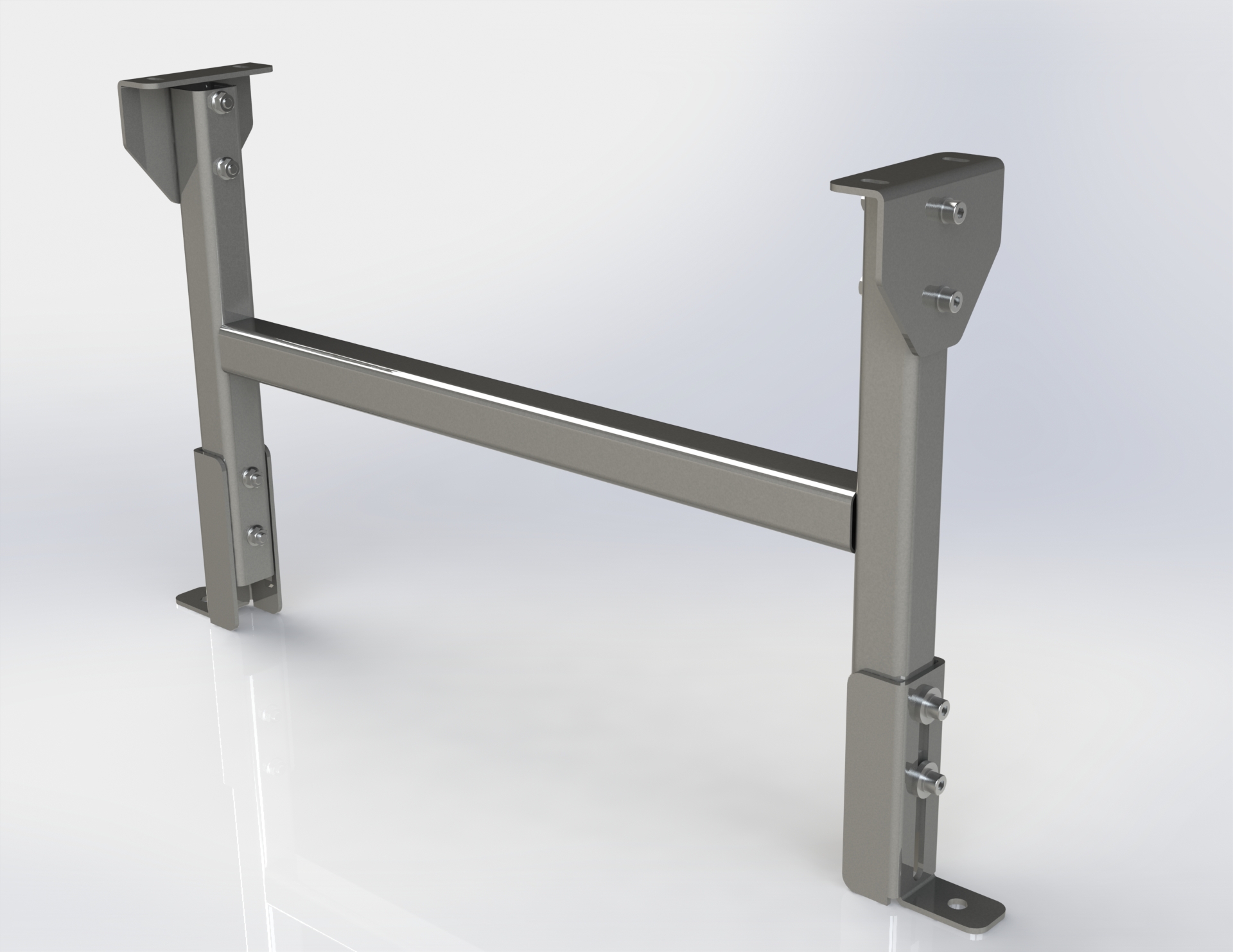 带有滚筒电机和D5皮带驱动的滚筒输送机设计