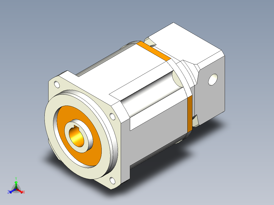直齿孔PLX120-L3 19-70-90-M5.stp正等轴测图