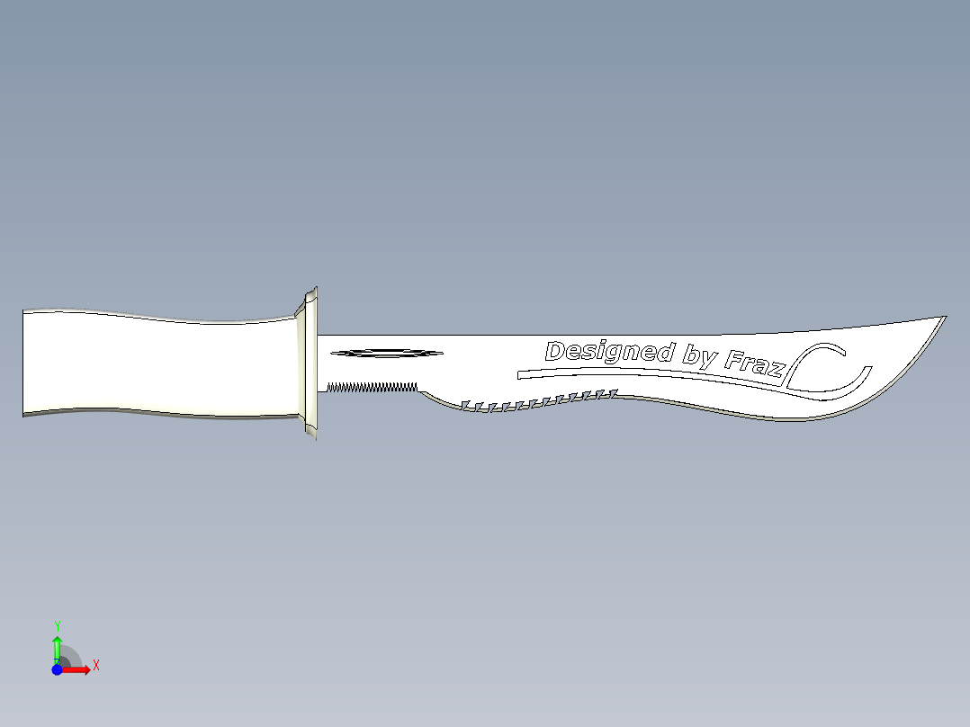 剑、宝剑(48)前视图