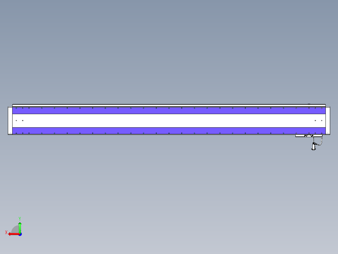 威洛博VL系列直线电机模组-VL22H3-S2200后视图