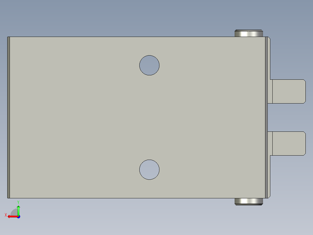 普通气爪PH04-16后视图