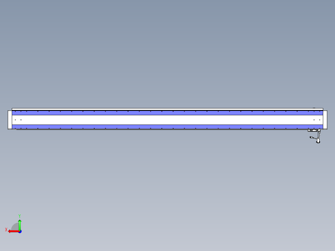 威洛博VL系列3d模型模组VL17E1Y-S2600后视图