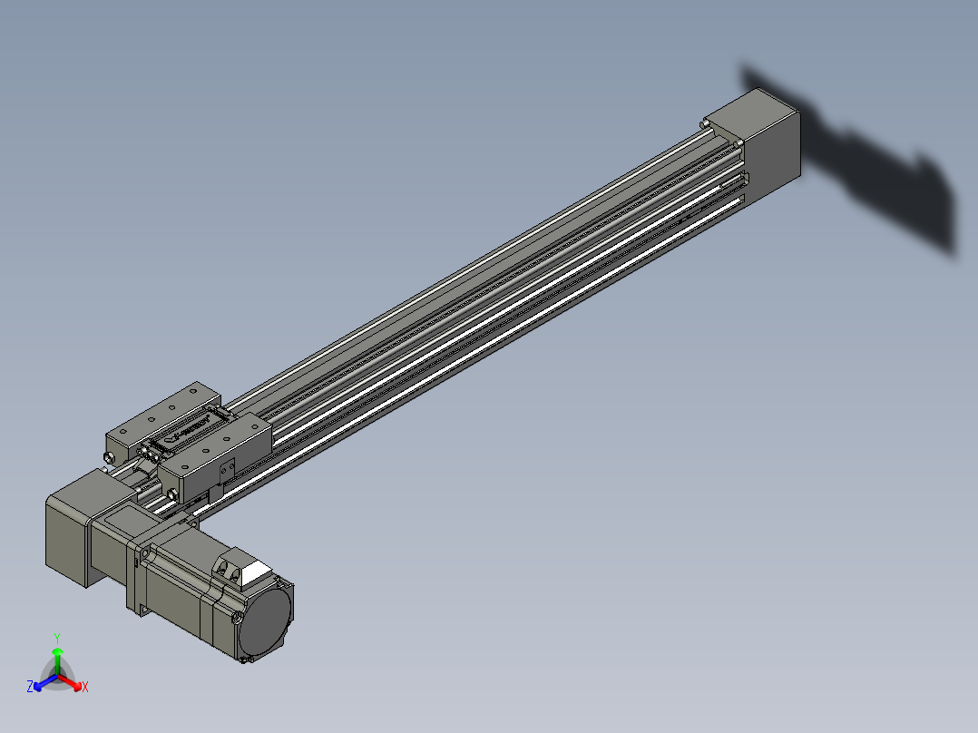 威洛博直线电机模组EB4-L80-S450-L-57-MS3