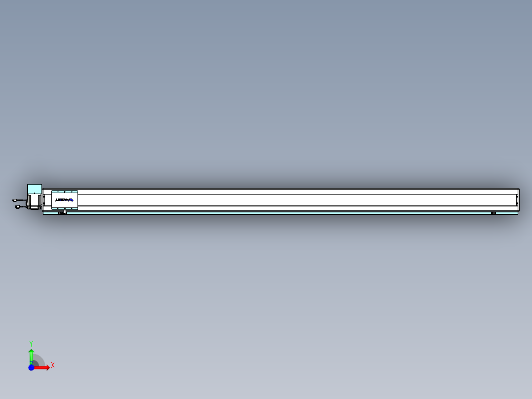 威洛博VBC同步带传动一无尘环境VBC14-L45-S2600-BRU-ZP75-C3前视图