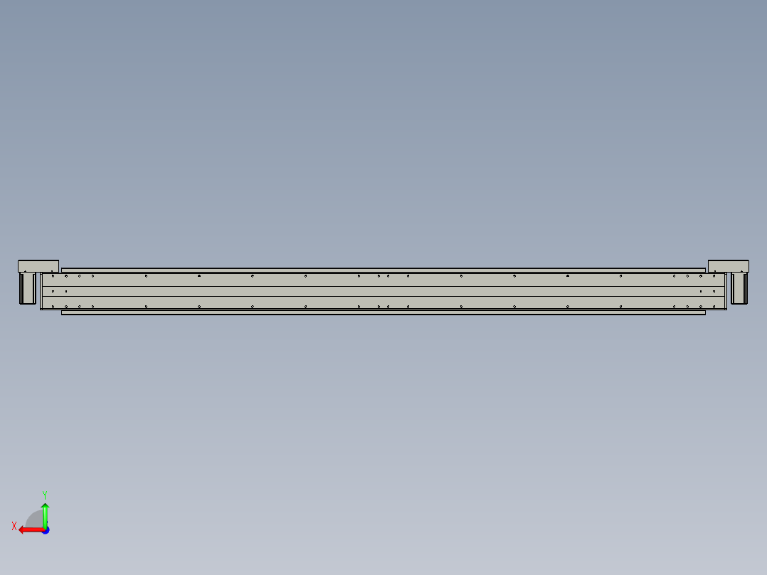 威洛博双电机滑台-VBF14S2-L50-S2000-BLR-P40-C6后视图