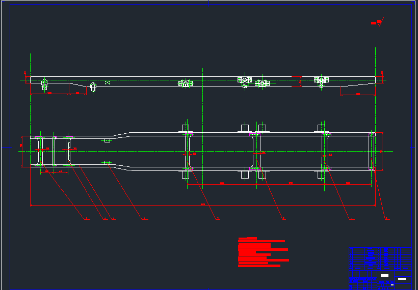 货车底盘布置设计