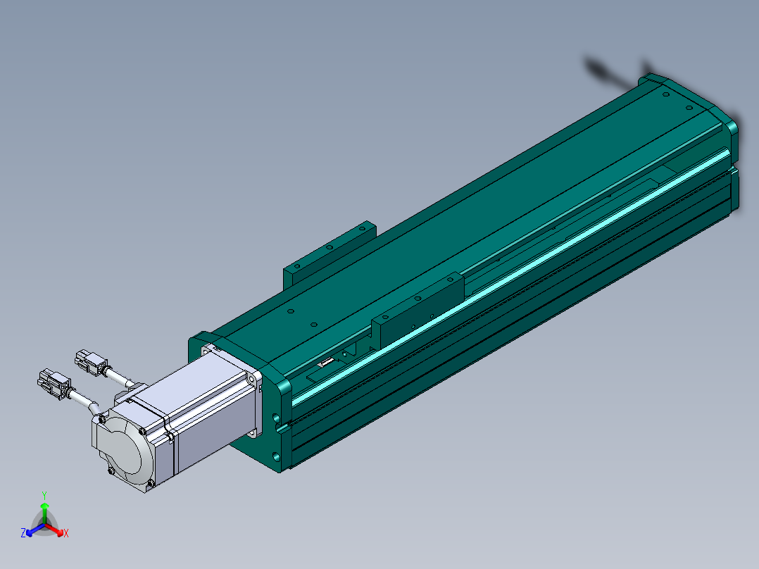 东锦丝杆传动-直线滑台模组DH100-C-L10-S250-BC-O400W-C3
