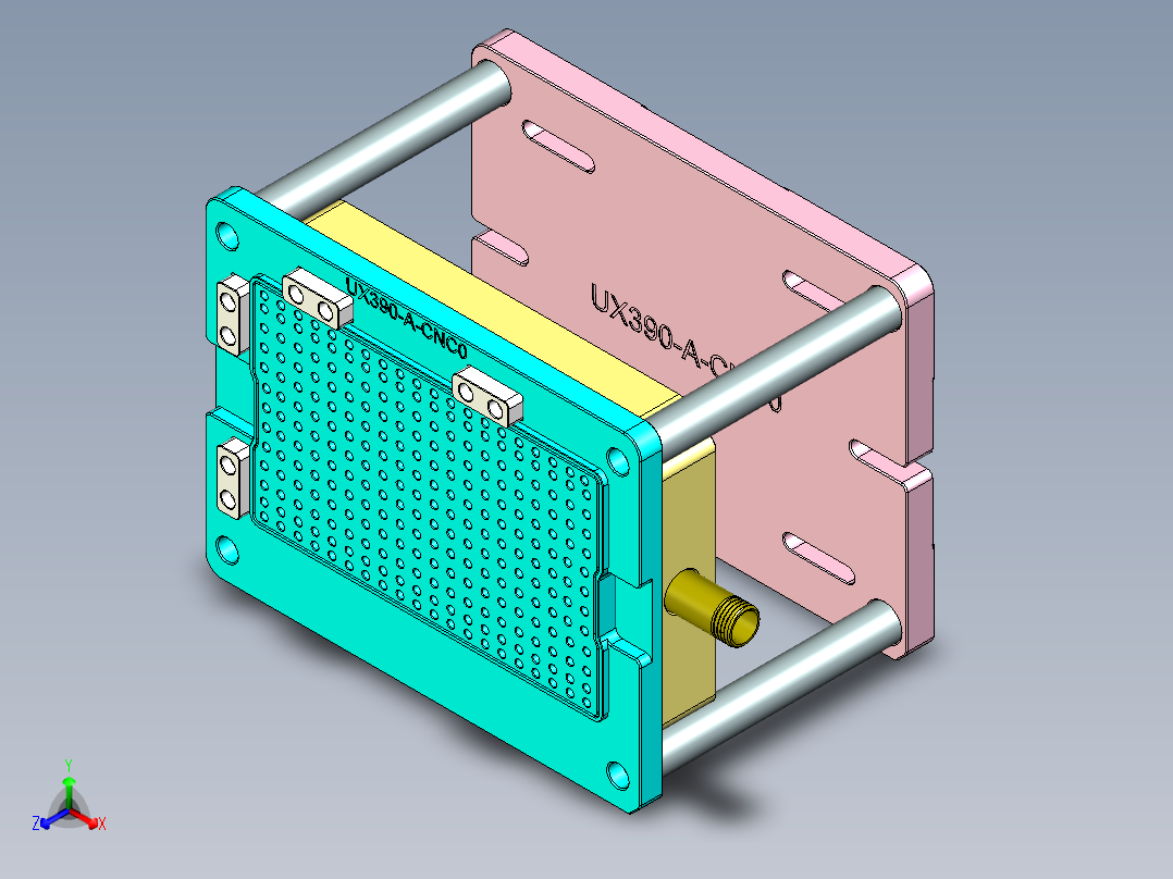 UX390-A-CNC0-0305正等轴测图