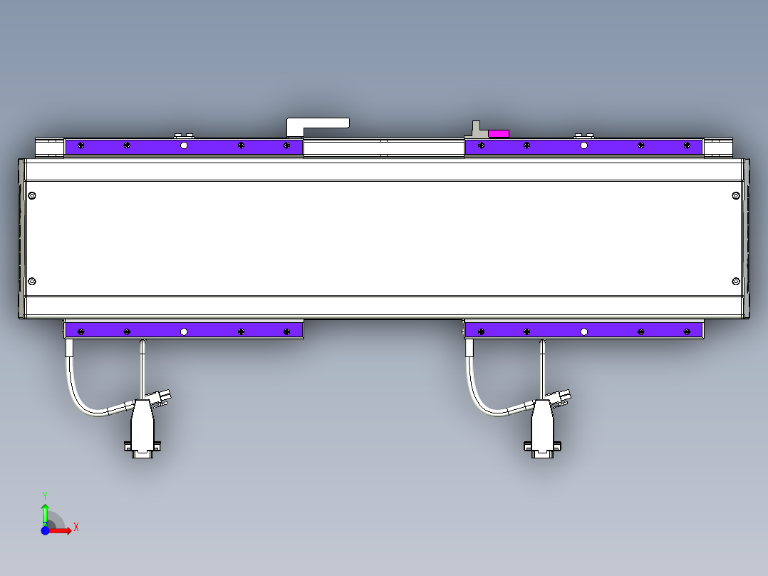 威洛博VL系列直线电机模组-2VL14S3-S100前视图
