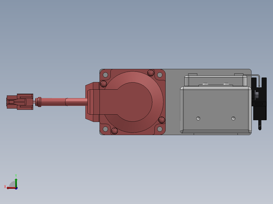 精密模组MY60-T10-650L-BL-P20B-C4-C后视图