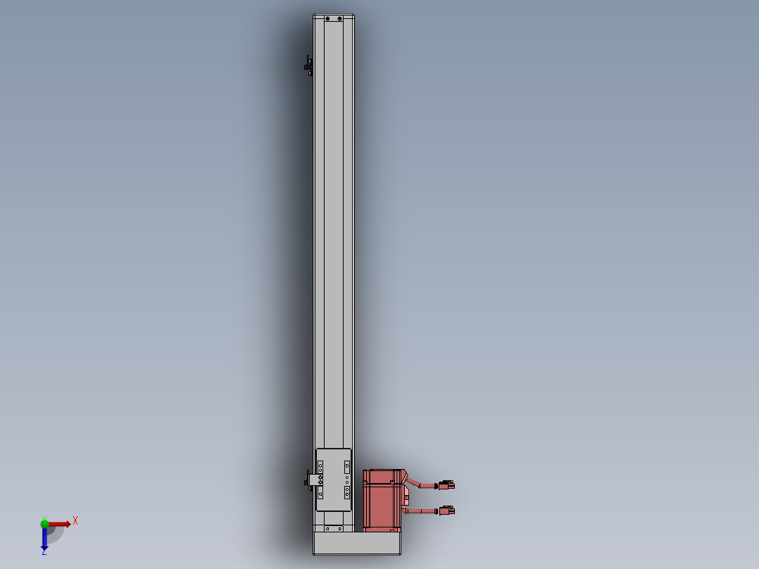 精密模组MY60-T10-650L-BL-P20B-C4-C俯视图