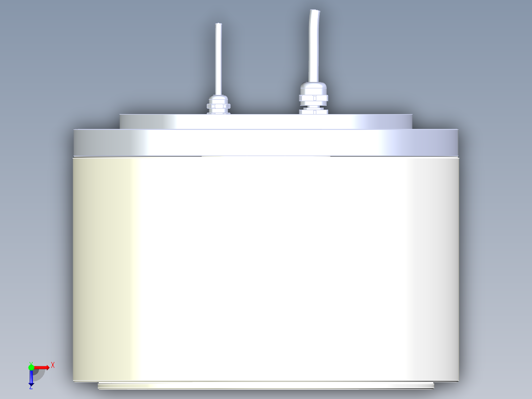 264-300直驱电机俯视图