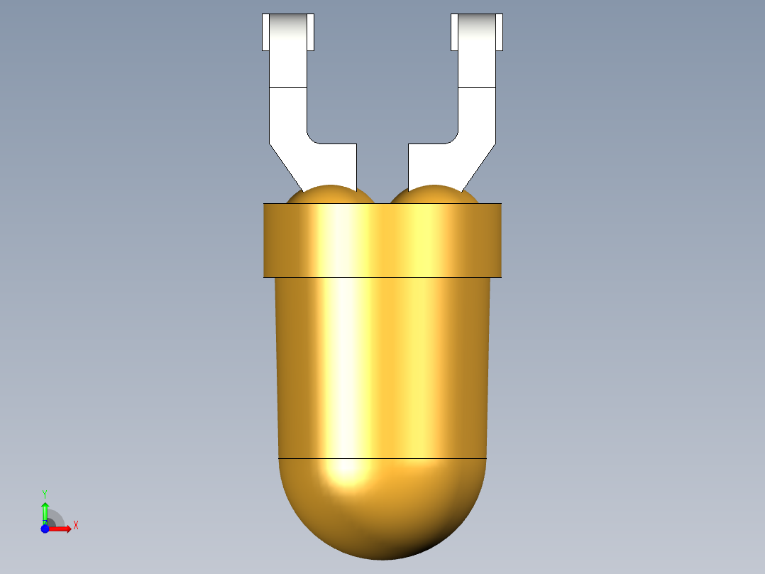 光电元件封装-L-934ED-RA前视图